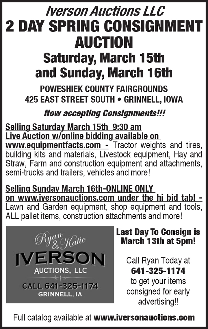 Iverson Spring Consigment 03/15