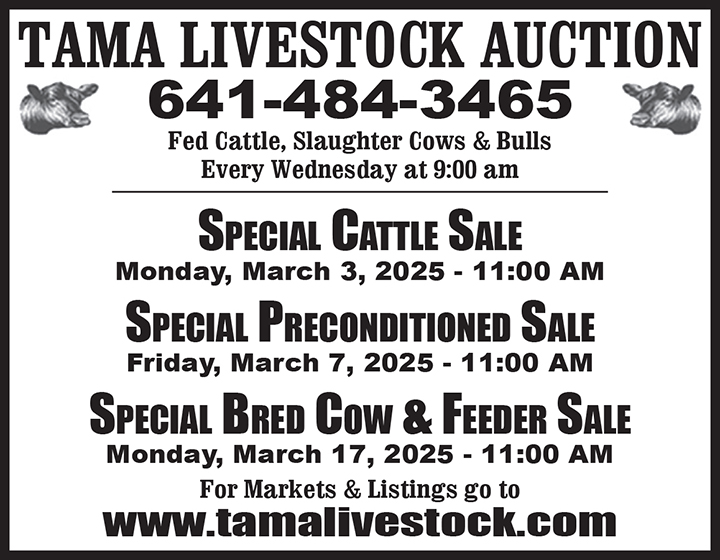 Tama Livestock 03/03, 07, & 17