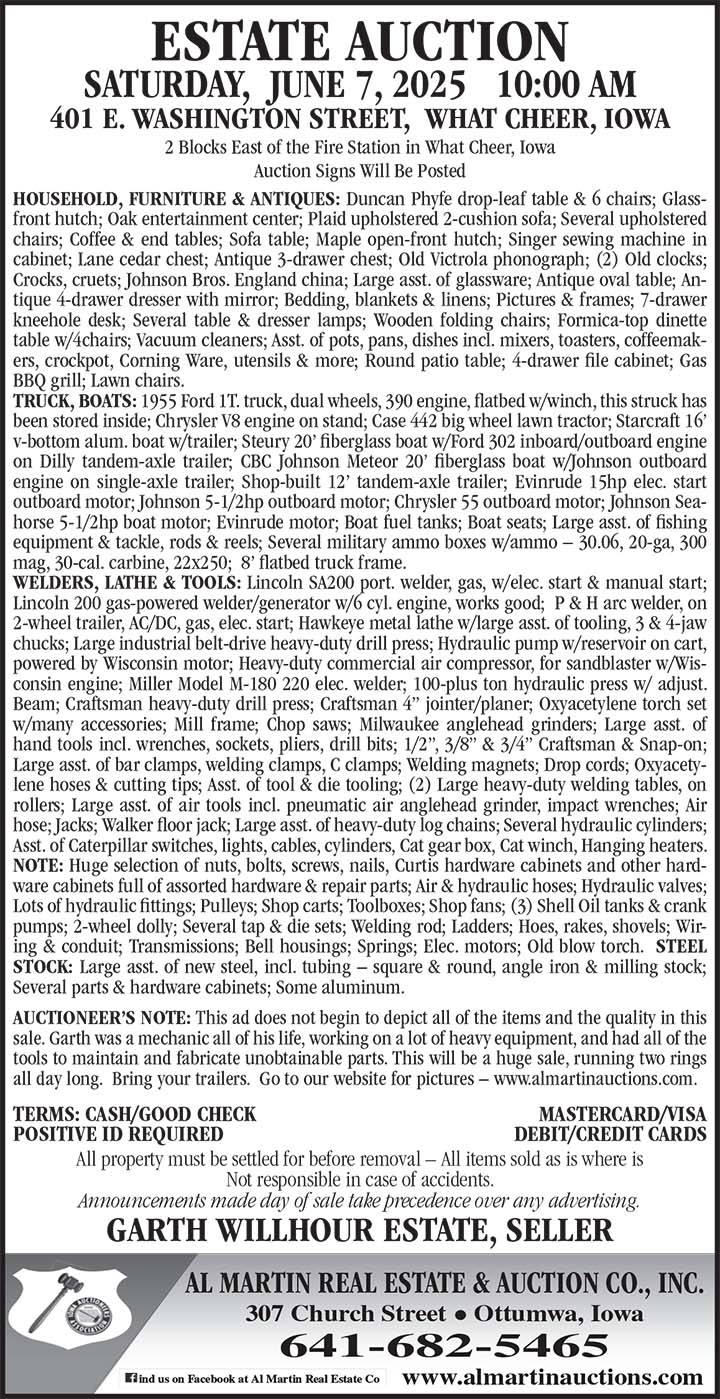 Al Martin Real Estate & Auction Co, Inc 06/07