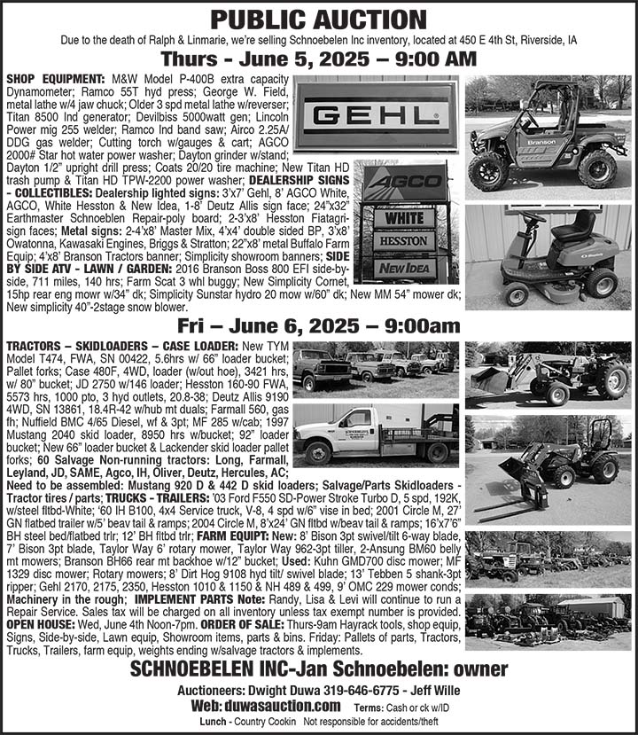 Duwas Auction 06/05 & 06/06