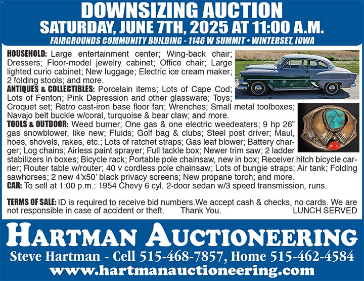 Hartman Auctioneering 06/07