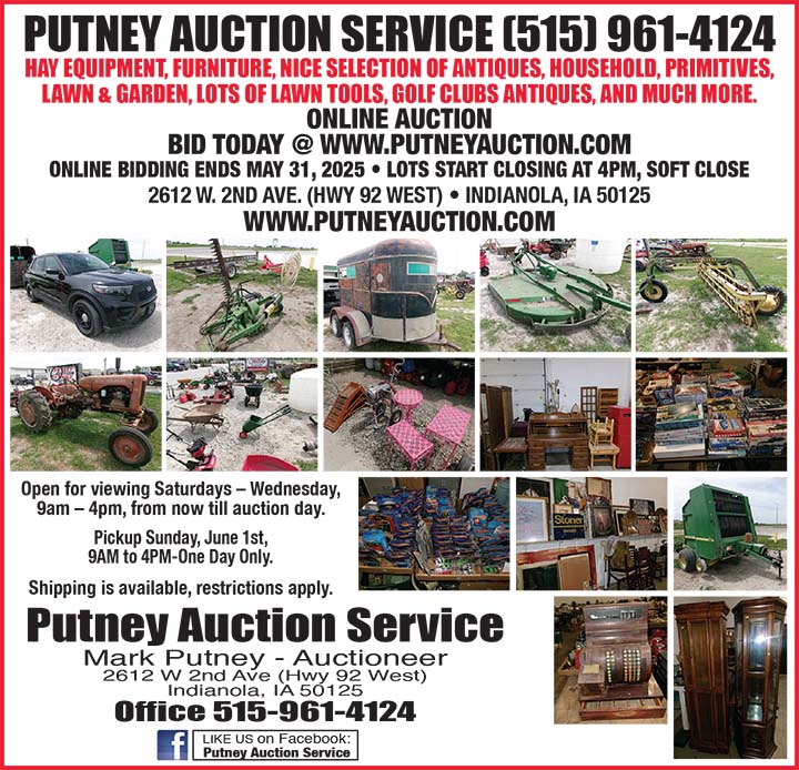 Putney Auction Service 05/31