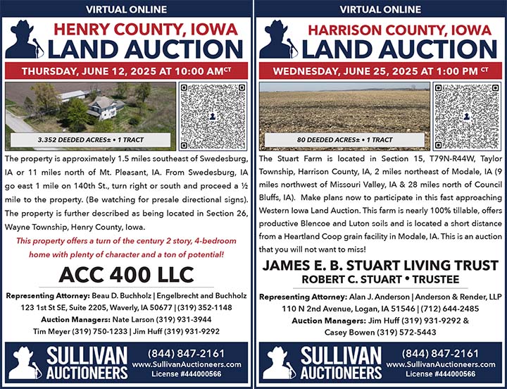 Sullivan Auctioneers 06/12 & 6/25