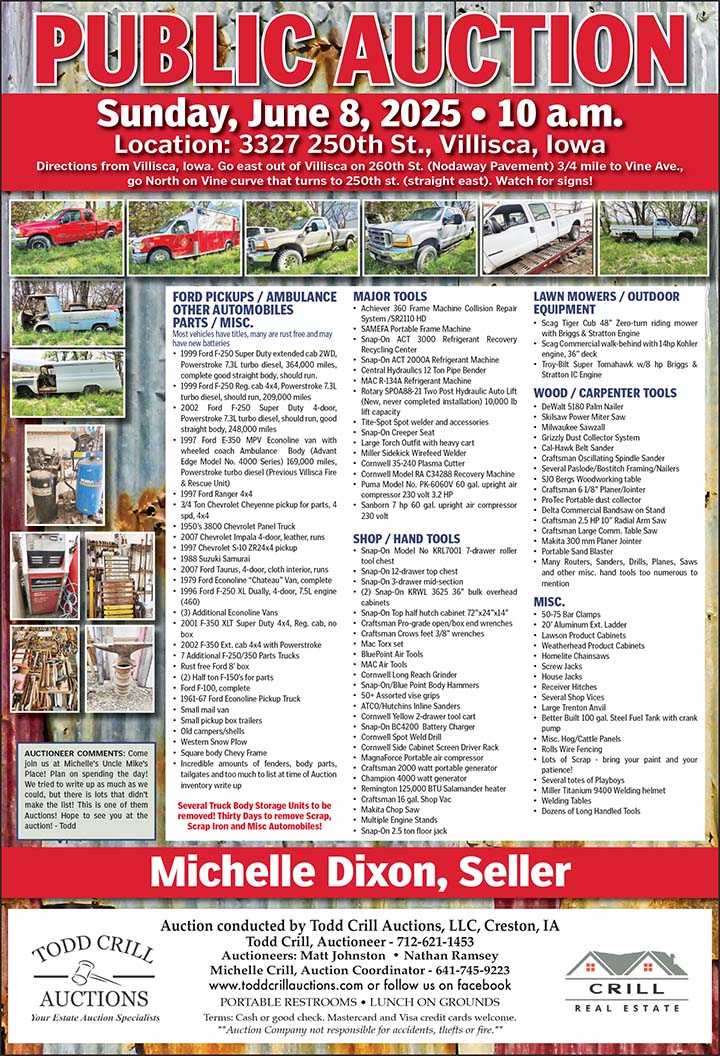 Todd Crill Auctions 06/08