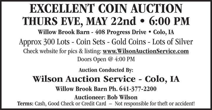 Wilson Auction Service 05/22