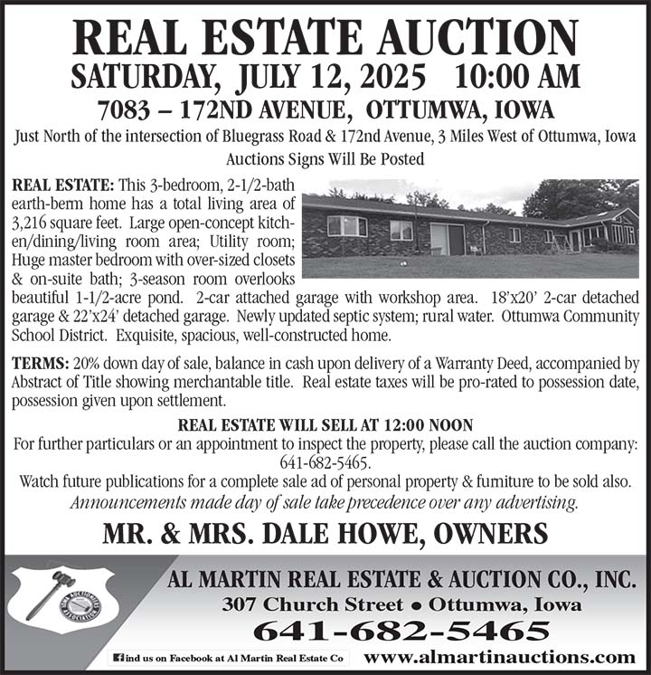 Al Martin Real Estate & Auction Co, Inc 07/12
